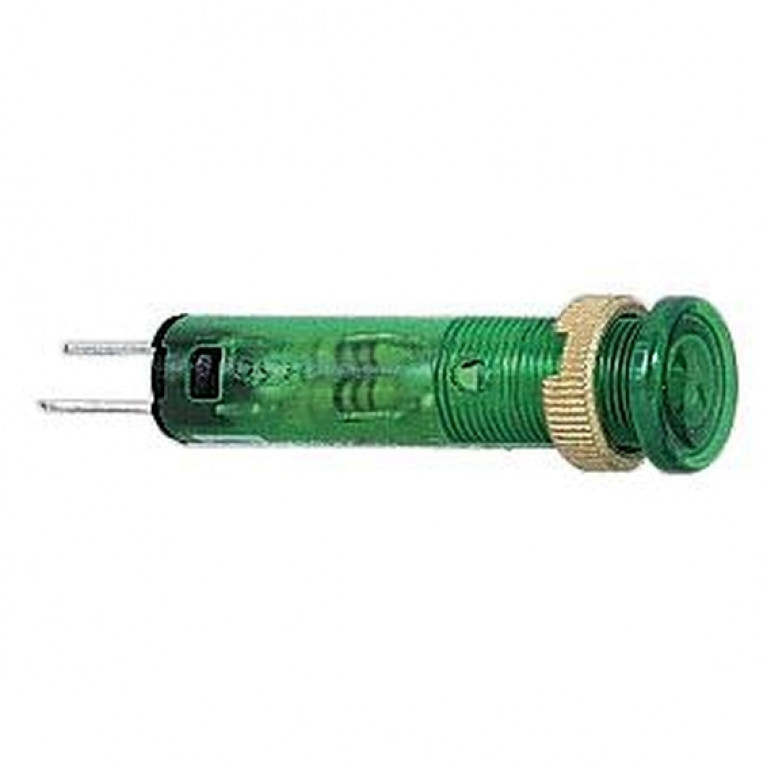 Лампа сигнальная Schneider Electric Harmony, 8мм, 12В, DC, Зеленый, XVLA223