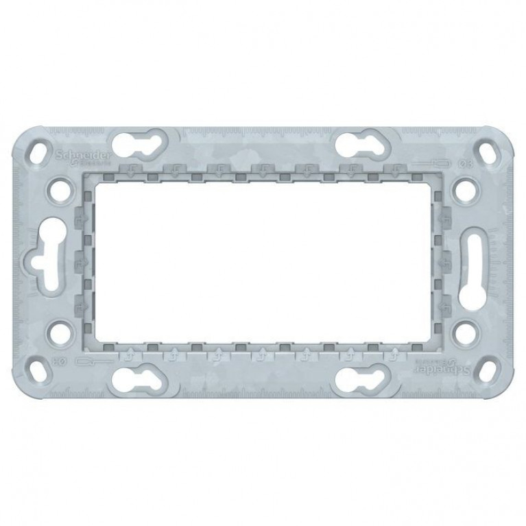 UNICA MODULAR СУППОРТ Zamak 4 модуля