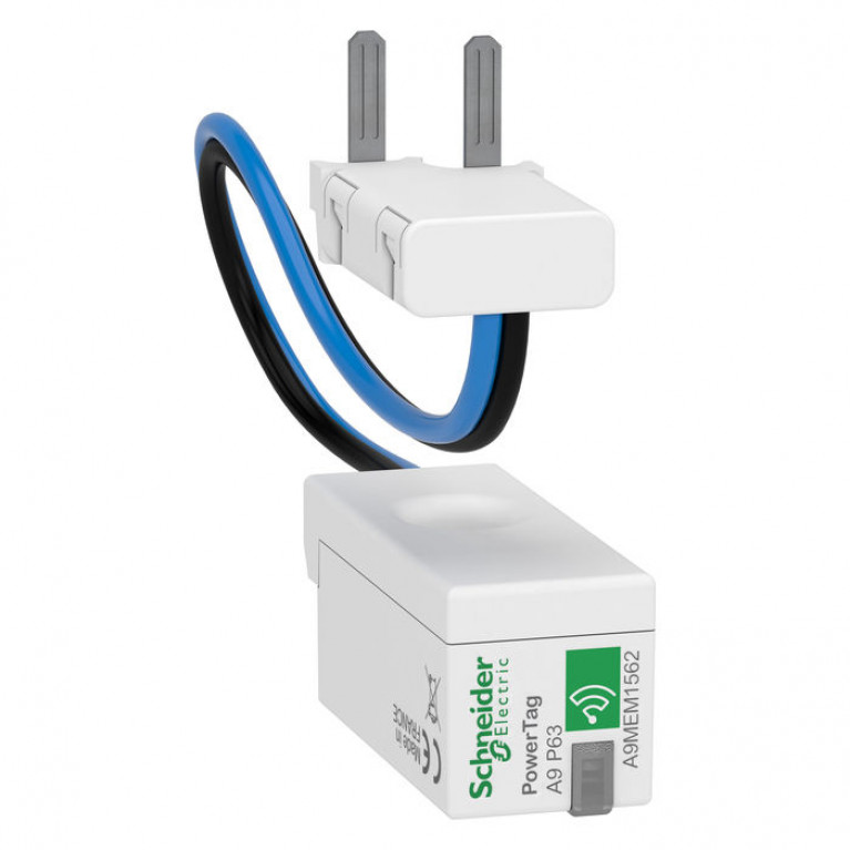БЕСПРОВОДНЫЙ ДАТЧИК ACTI9 POWERTAG 63А DPN 1P+N // 2P НИЖЕ АППАРАТА =S=