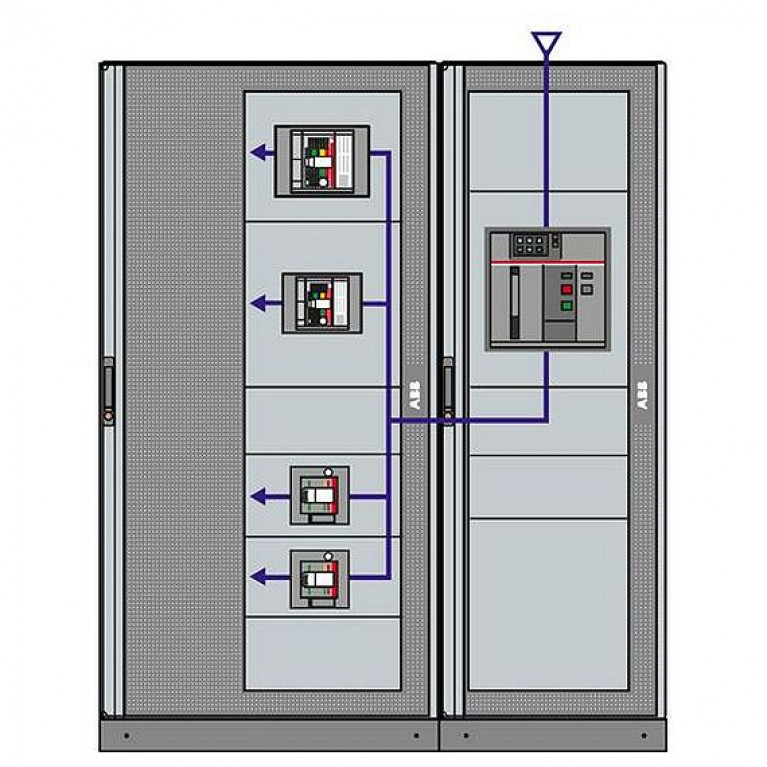 Профиль каркаса шкафа H=2000мм (4шт)