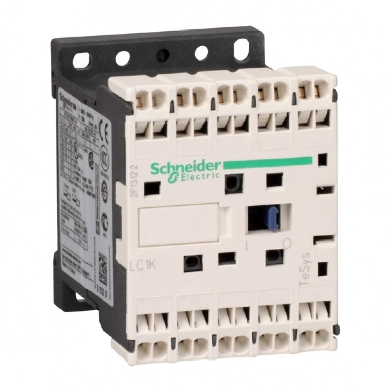 Контактор Schneider Electric TeSys LC1K 3P 6А 400//220В AC 2.2кВт, LC1K06013M7