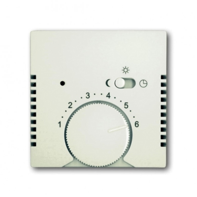 Накладка на термостат ABB BASIC55, chalet-white, 2CKA001710A3939