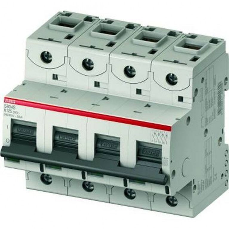 Автоматический выключатель ABB S800C 4P 63А (K) 15кА, 2CCS884001R0597