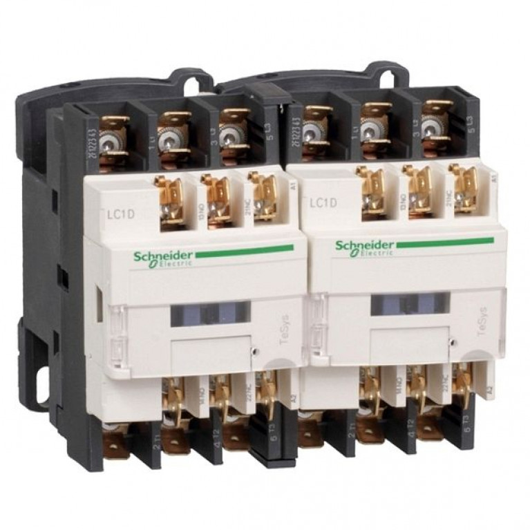 Реверсивный контактор Schneider Electric TeSys LC2D 3P 9А 400//48В AC 4кВт, LC2D099E7