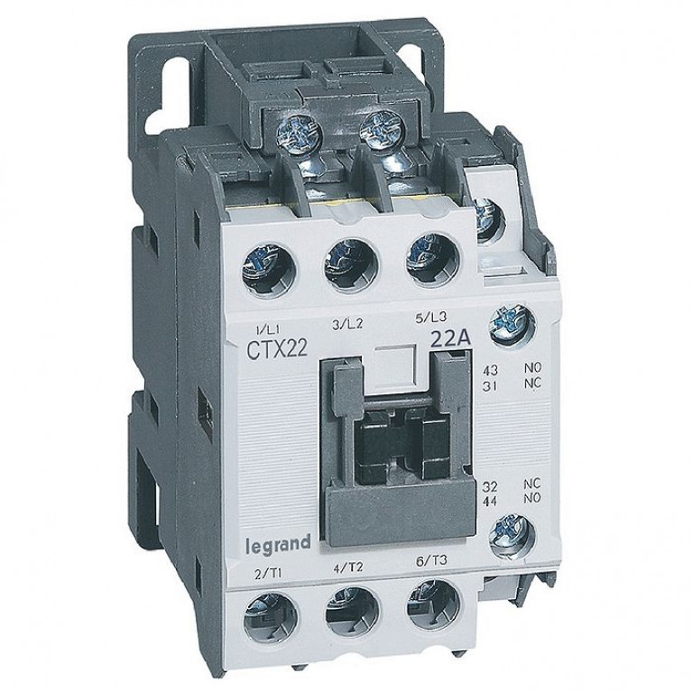 Контактор Legrand CTX³ 3P 22А 380В AC 15кВт, 416118