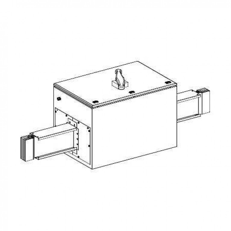 СЕКЦИЯ РАЗЪЕДИН. С АВТ.ВЫКЛ. COMPACT NS, 3L+N+PER, Al, 1600А