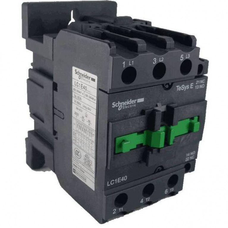 Контактор Schneider Electric EasyPact TVS 3P 40А 400//380В AC, LC1E40Q5