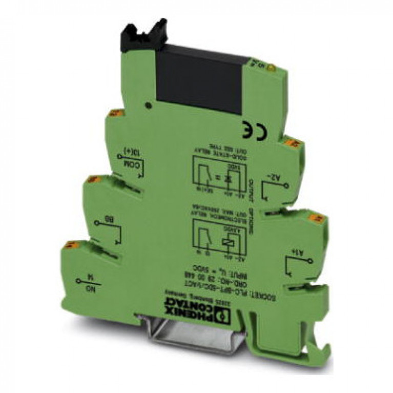 PLC-OPT- 24DC// 24DC//2//ACT Модуль полупроводникового реле (упак. 10)