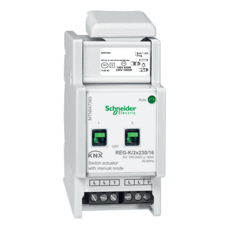 АКТОР ДЛЯ ВЫКЛ REG-K//2X230//16 С РУЧН УПР