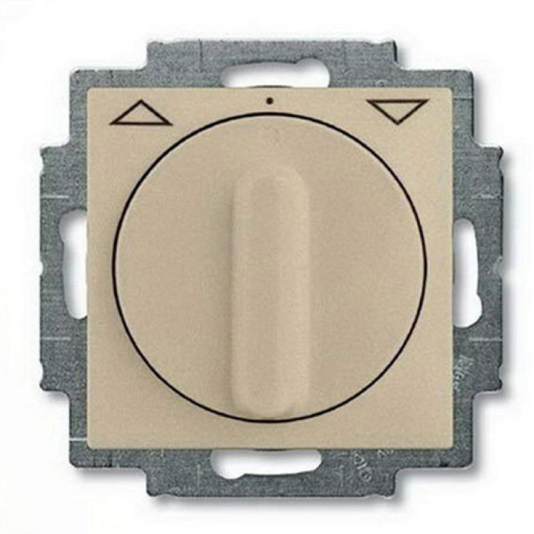 Механизм поворотного выключателя для жалюзи ABB BASIC55, шампань, 2CKA001101A0927