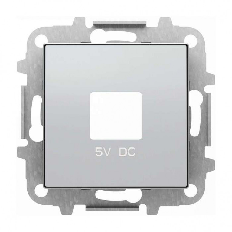 Накладка на розетку USB ABB SKY, алюминий, 2CLA858500A1301