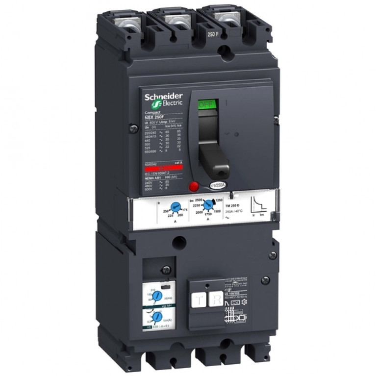 Силовой автомат Schneider Electric Compact NSX TM-D, 36кА, 3P, 250А, LV431931