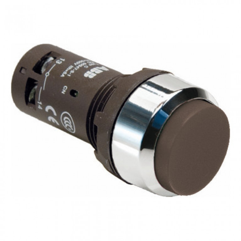 Кнопка CP3-30B-01 черная без фикс 1HЗ