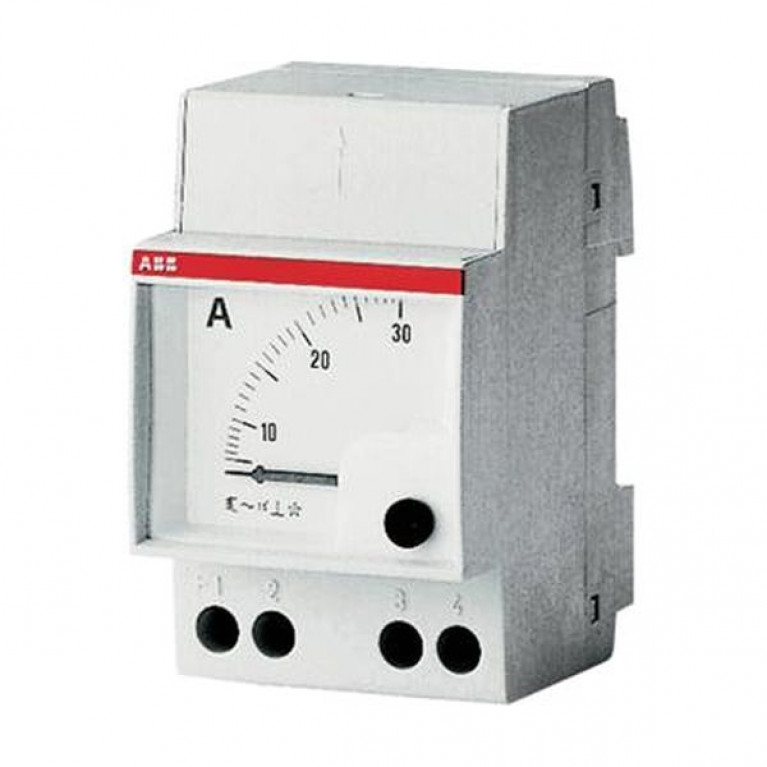 Амперметр щитовой ABB AMT 500А DC, аналоговый, кл.т. 1,5, 2CSM420270R1001