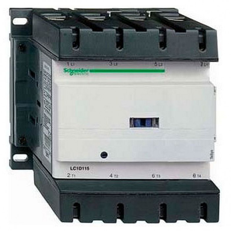 Контактор Schneider Electric TeSys LC1D 4P 200А 440//220В AC 90кВт, LC1D1150046M5