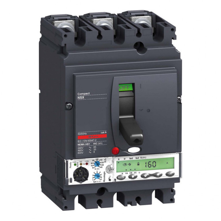 Силовой автомат Schneider Electric Compact NSX, 50кА, 3P, 250А, LV431883