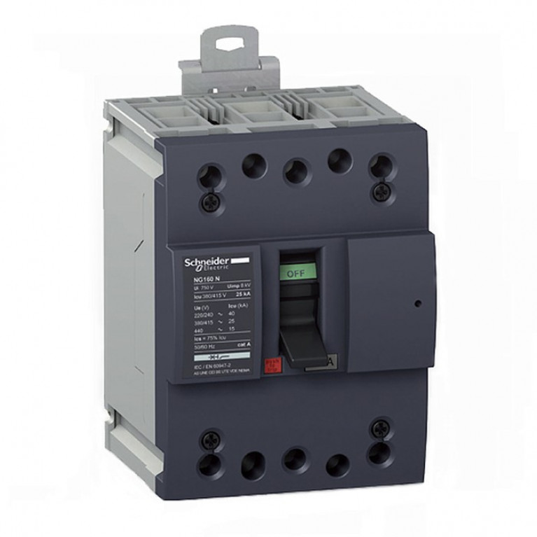 Силовой автомат Schneider Electric NG160 TM-D, 12кА, 3P, 16А, 28609