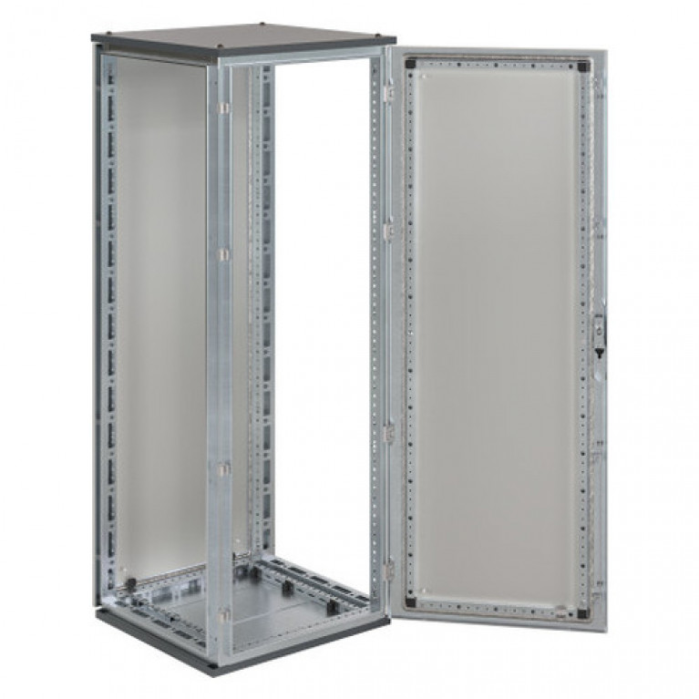 Шкаф напольный CQE ЭМС с дверью и задней панелью ВхШхГ 2000x800x800 мм (упак. 1шт)