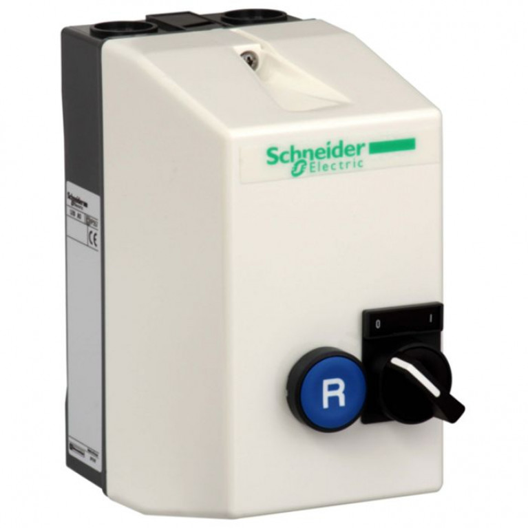 Пускатель в корпусе Schneider Electric TeSys LE 18А, 9кВт 400//380В, LE1D18Q7A13