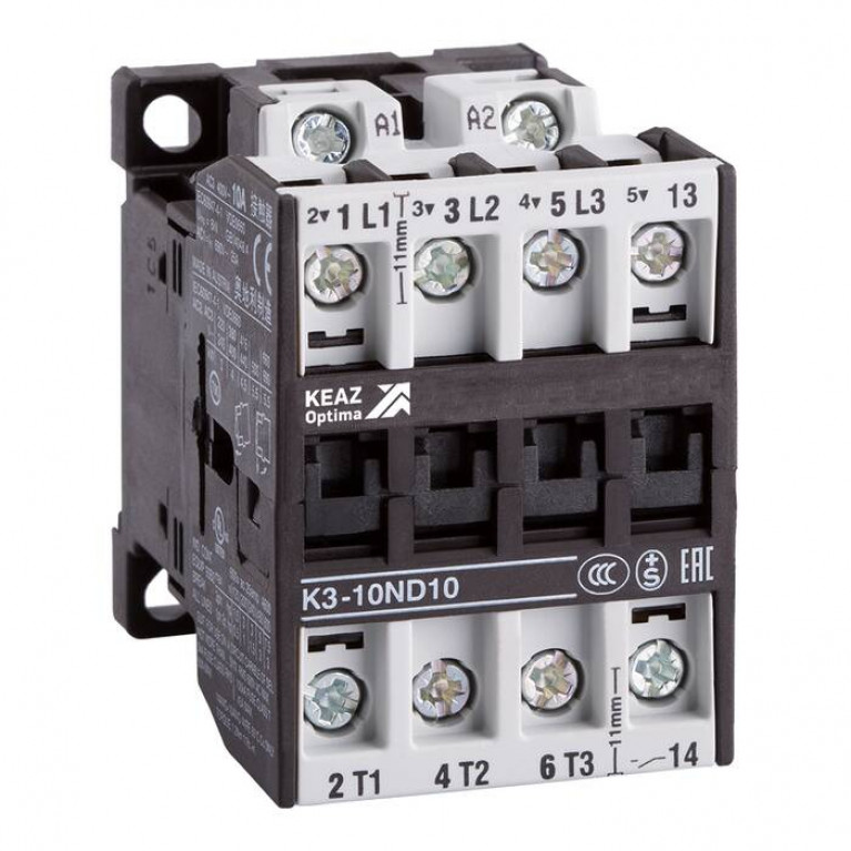 Контактор КЭАЗ OptiStart K3 3P 22А 400//400В AC 11кВт, 116948