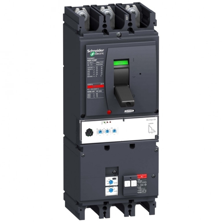 Силовой автомат Schneider Electric Compact NSX, 36кА, 3P, 630А, LV432931