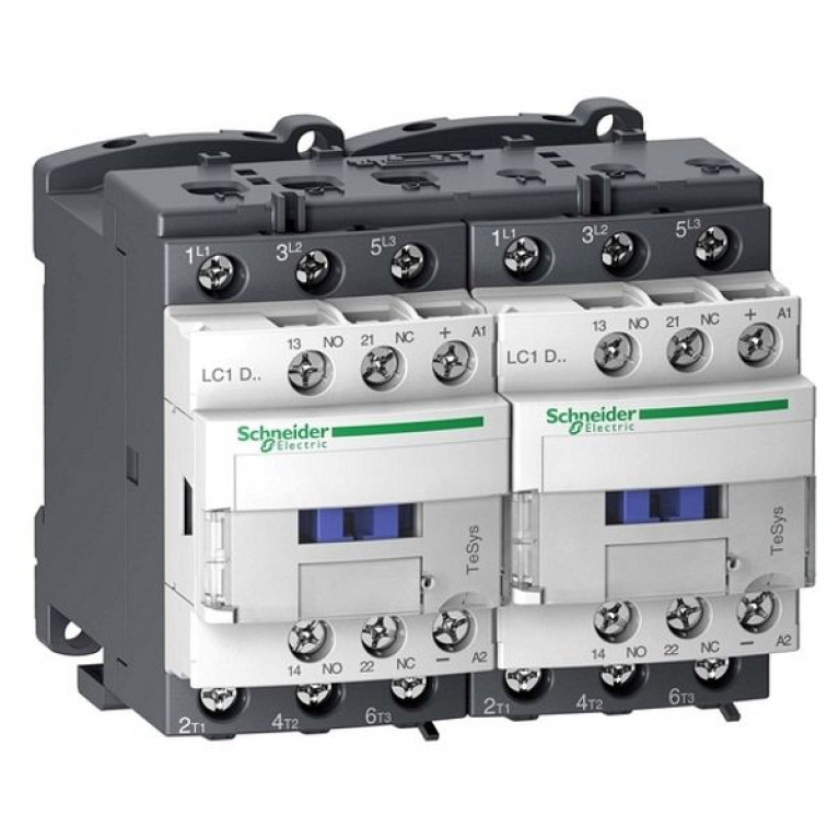 Контактор Schneider Electric TeSys LC2D 3P 32А 400//24В DC 15кВт, LC2D32BL