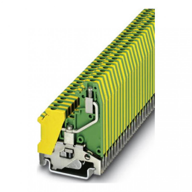 Клемма защитного провода PHOENIX CONTACT 0,2.2,5 мм², желто-зеленый, 3002555