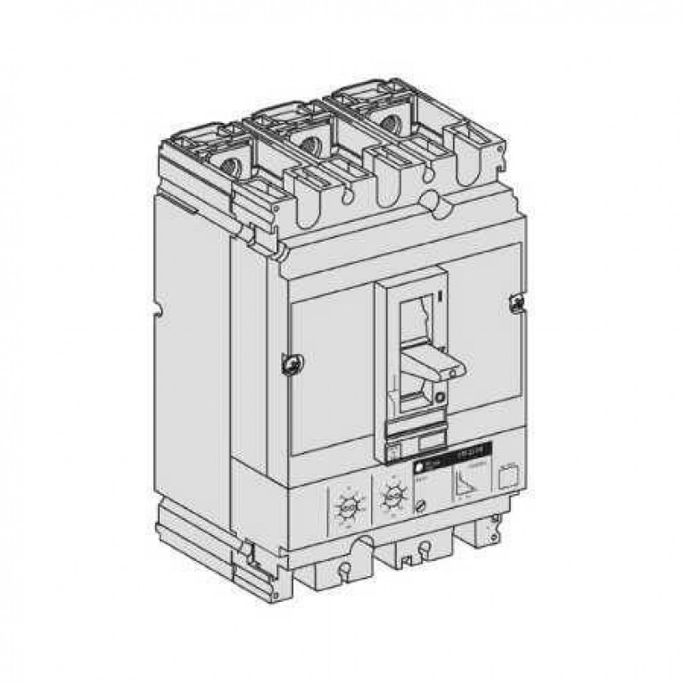 Силовой автомат Schneider Electric Compact NS, 70кА, 3P, 100А, 29792