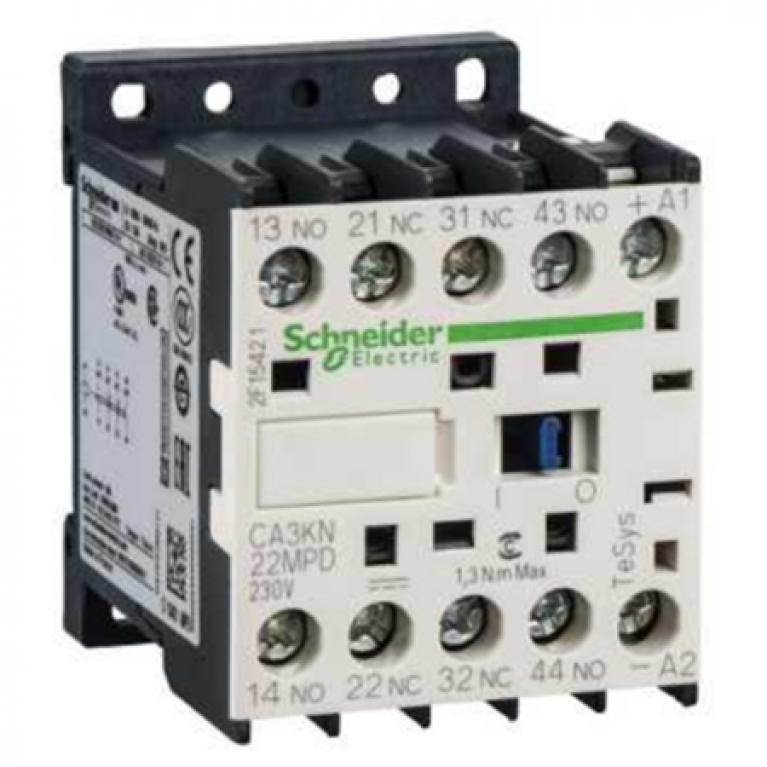 Контактор Schneider Electric TeSys CAD 10А 690//230В DC, CA3KN22MPD