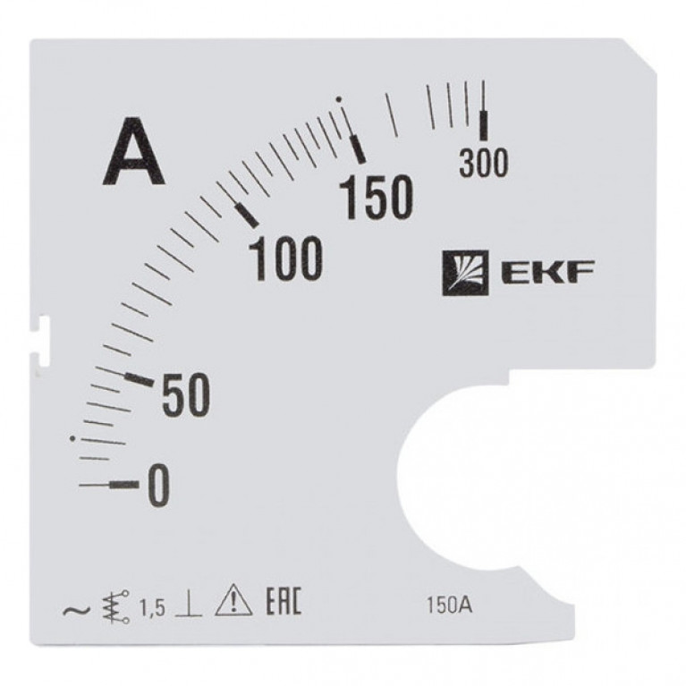 Шкала сменная для A961 150//5А-1,5 EKF PROxima