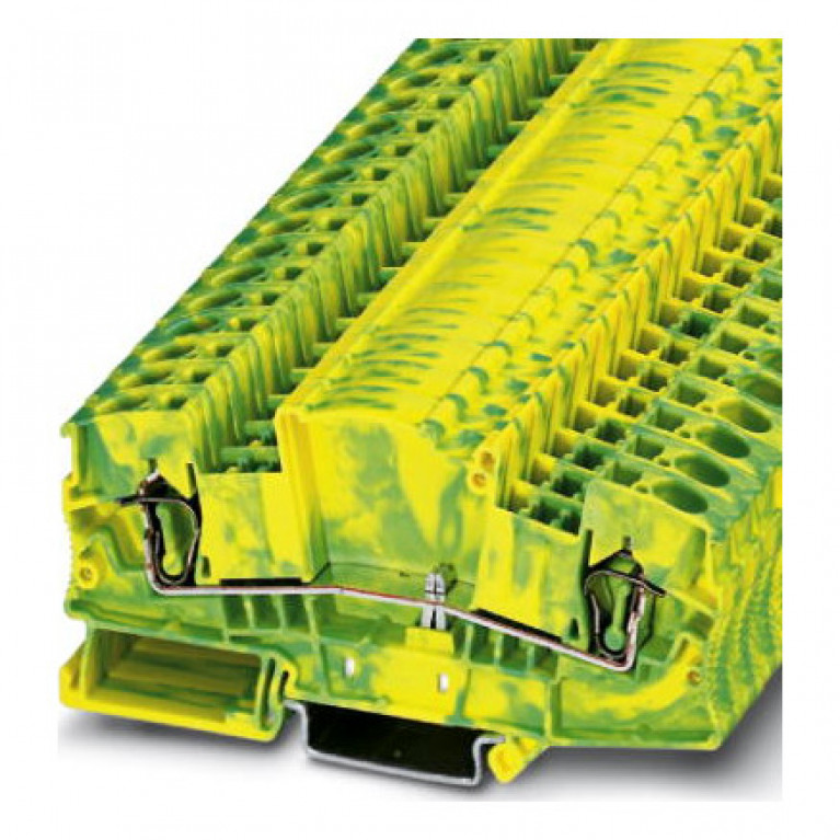 Клемма защитного провода PHOENIX CONTACT 0,2.6 мм², желто-зеленый, 3035726