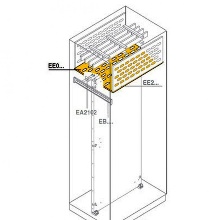 Перегородка горизонтальная 400x600мм ШхГ