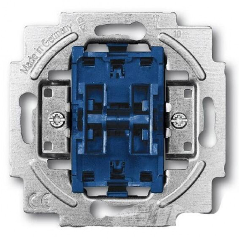 Механизм переключателя 2-клавишного ABB коллекции BJE, скрытый монтаж, 2CKA001011A0928