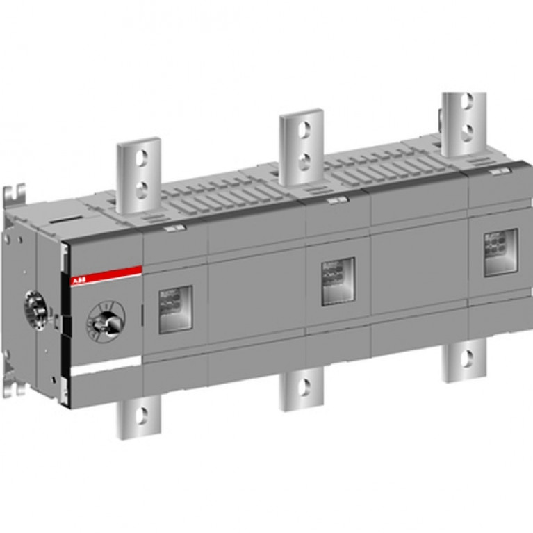 Рубильник ABB OT1600 1600А 3P, фронтальное исполнение, без рукоятки, 1SCA022871R8890