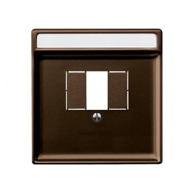 Накладка на розетку USB Schneider Electric MERTEN SYSTEM DESIGN, коричневый, MTN4250-4015