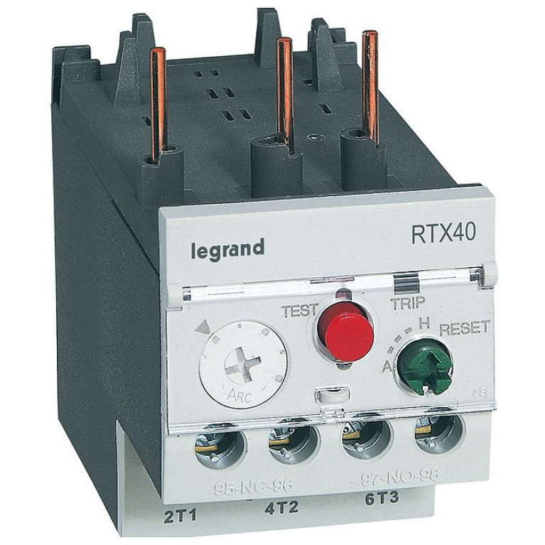 Реле перегрузки тепловое Legrand RTX³ 28-40А, класс 10A, 416677