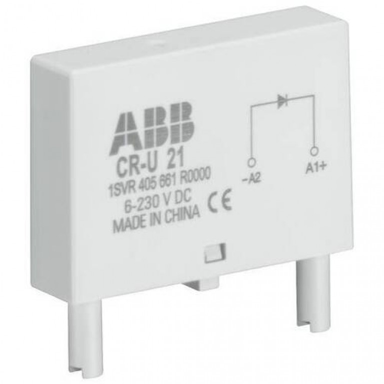 Диод и светодиод зеленый CR-U-41CV 110-230B DC для реле CR-U