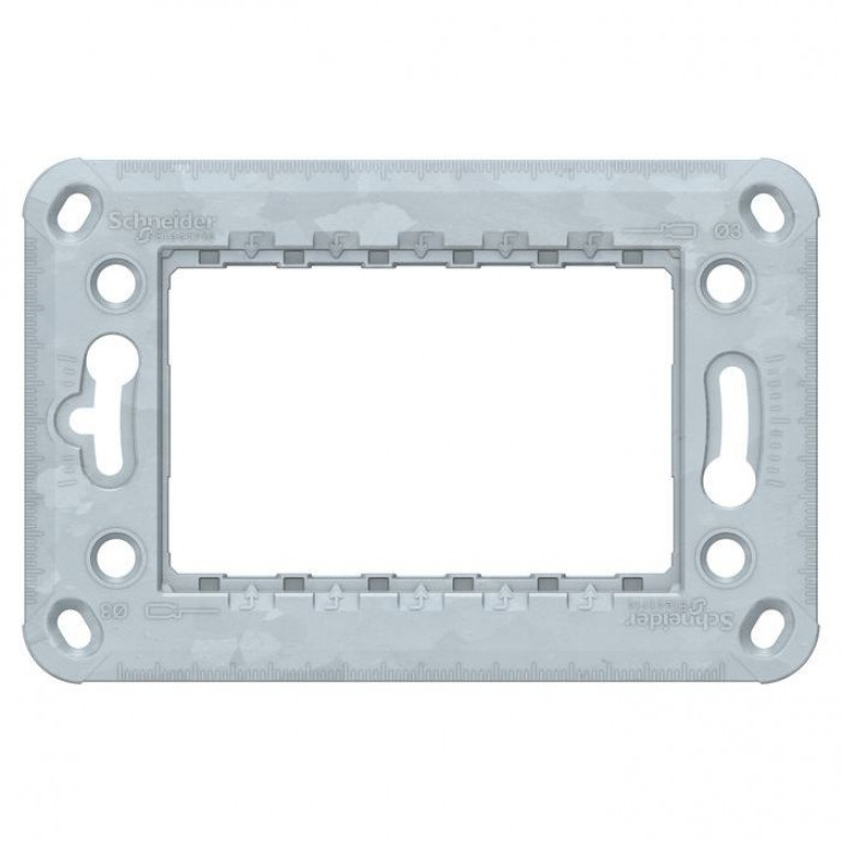 UNICA MODULAR СУППОРТ Zamak 3 модуля