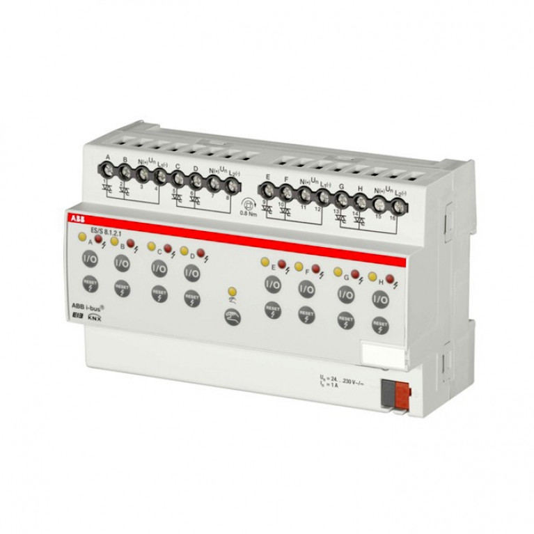 2CDG110059R0011 ES//S 8.1.2.1 Активатор для термоэлектрических  приводов, 8-канальный, 1A, MDRC