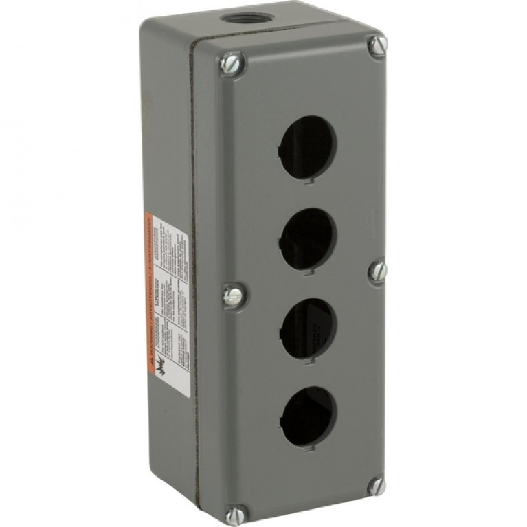 Корпус кнопочного поста Schneider Electric Harmony, 4 отверстия, 9001KY4