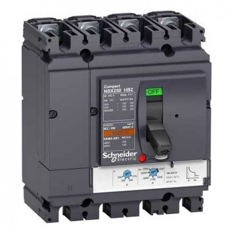 Силовой автомат Schneider Electric Compact NSX, 100кА, 4P, 63А, LV433225