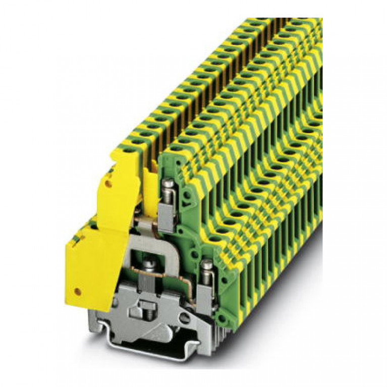 Клемма защитного провода PHOENIX CONTACT 0,2.4 мм², желто-зеленый, 5036037