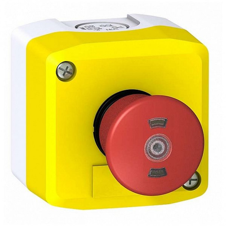 Кнопочный пост аварийной остановки Schneider Electric Harmony XALF, 1 кнопка, XALFKT6445M1