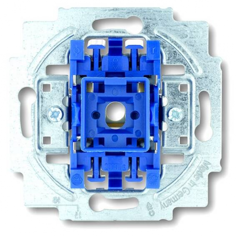 Механизм выключателя 2-клавишного ABB коллекции BJE, скрытый монтаж, 2CKA001012A2108