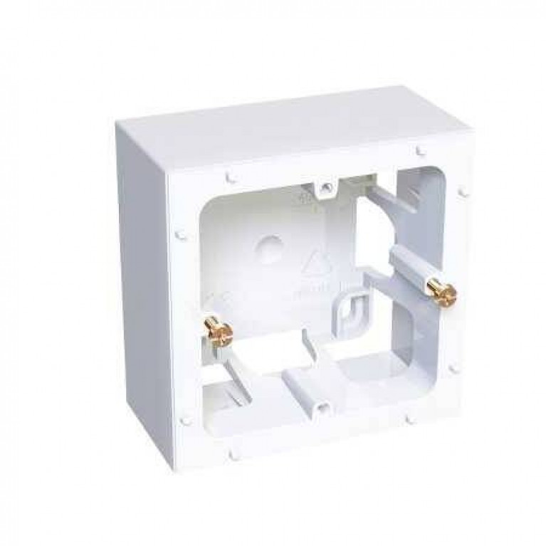 КОРОБКА НАР.МОНТАЖА 1X45 H=40ММ R9003