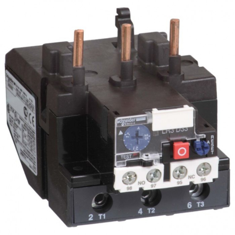 Реле тепловой защиты недифференциальное Schneider Electric Tesys LRD 55-70А, класс 10, LR3D3361