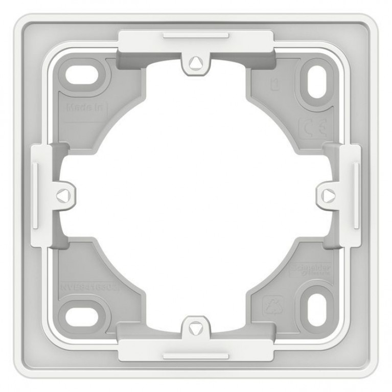 UNICA NEW КОРОБКА для открытой установки, 1-постовая, БЕЛЫЙ
