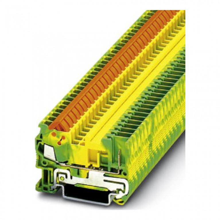 Клемма защитного провода PHOENIX CONTACT 0,25.1,5 мм², желто-зеленый, 3050099