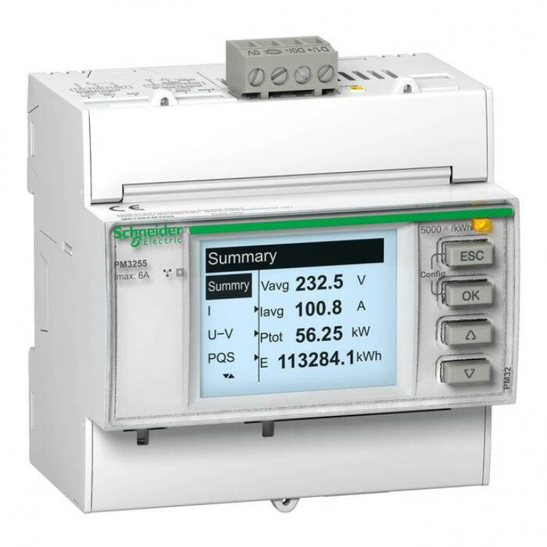Поверенный измеритель мощности PM3250 с портом RS-485