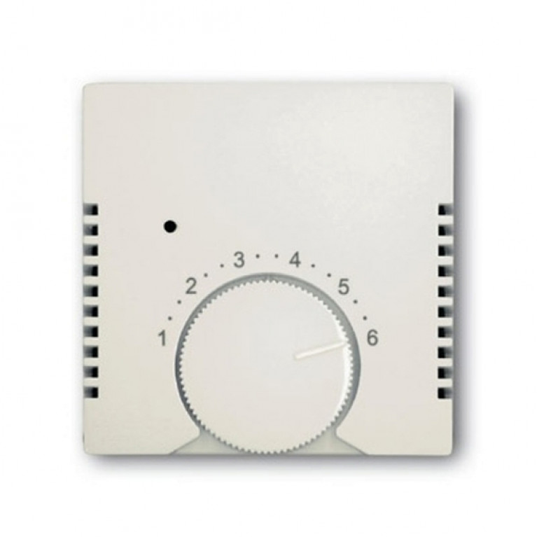 Накладка на термостат ABB BASIC55, chalet-white, 2CKA001710A3938